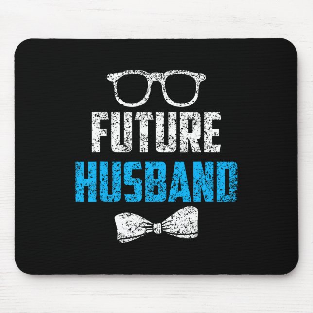 Future Husband Bachelor Party Wedding Groom Sprich Mousepad (Vorne)