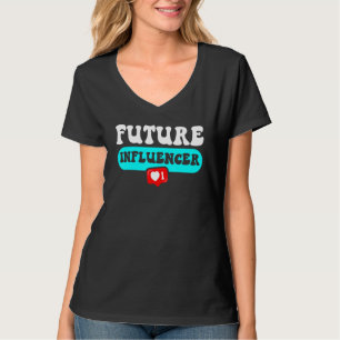 Future Influencer Content Creator Social Media Vlo T-Shirt