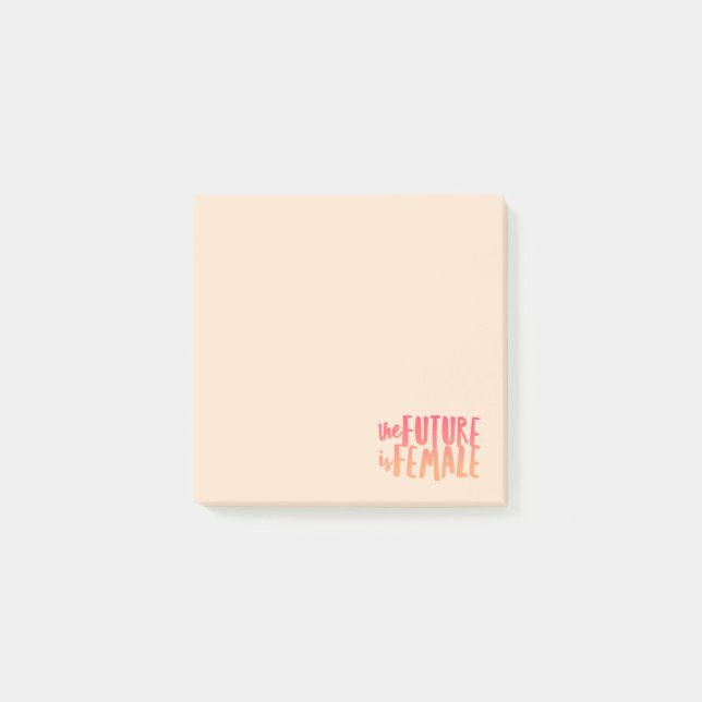 Future is Female Post-It Notes (Devant)