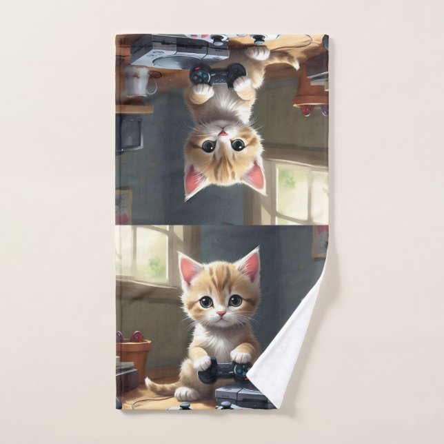 Future Kitten Youtube Star Handtuch (Handtuch)