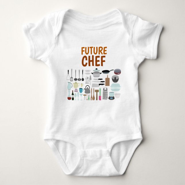 Future Koch Babysuit Baby Strampler (Vorderseite)