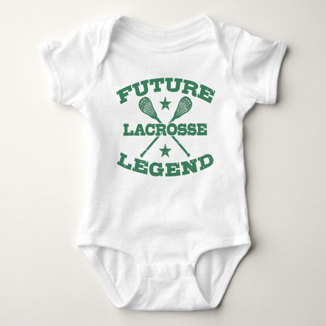 Future Lacrosse Legende Baby Strampler (Vorderseite)