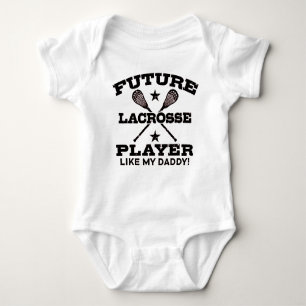Future Lacrosse Player Baby Strampler