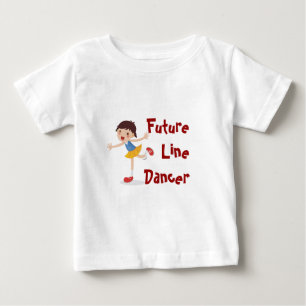 Future Line Tänzer! - Mädchen Baby T-shirt