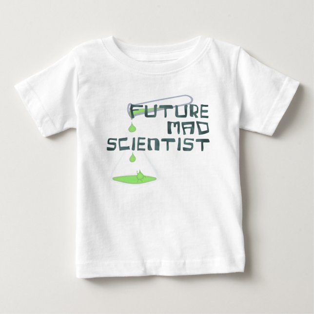 Future Mad Scientist Baby T-shirt (Vorderseite)
