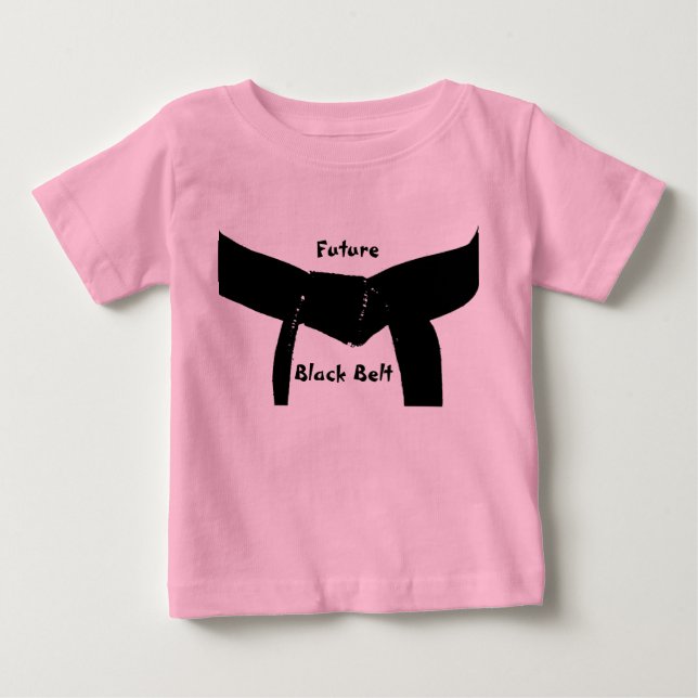 Future Martial Arts Black Belt Baby T-shirt (Vorderseite)