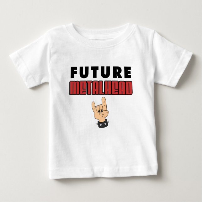 Future Metalhead Baby T-shirt (Vorderseite)