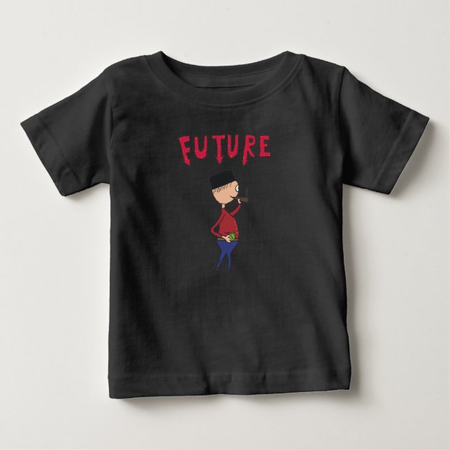 Future Millionaire Baby T-shirt (Vorderseite)