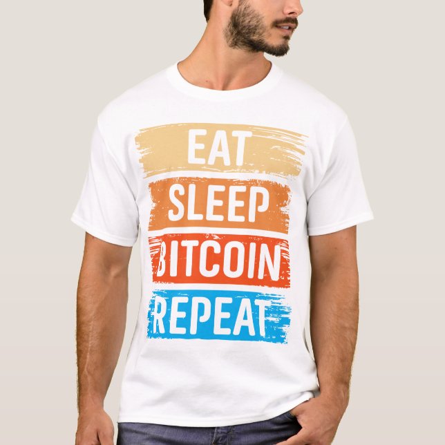 Future Millionaire Bitcoin Humor Cryptocurrency  T-Shirt (Vorderseite)