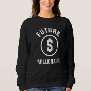 Future Millionaire Kryptowährungsaktien für Inv. Sweatshirt