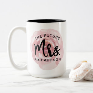 Future Mme Watercolor Floral Mug