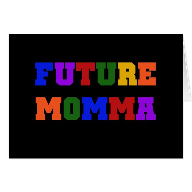 Future Momma Tshirts und Geschenke (Vorderseite (Horizontal))