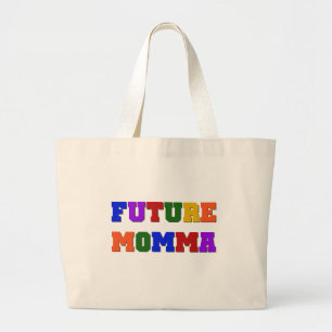 Future Momma Tshirts und Geschenke Jumbo Stoffbeutel