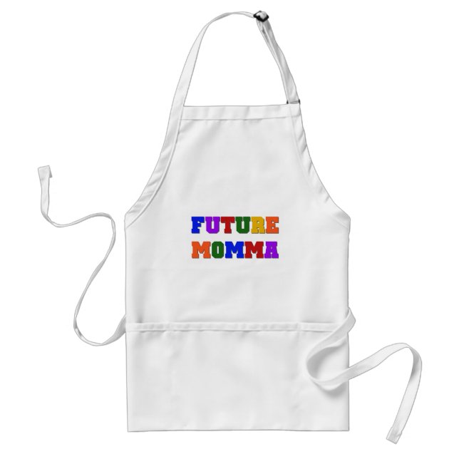Future Momma Tshirts und Geschenke Schürze (Vorne)