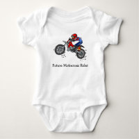 Future Motocross Rider Baby Bodysuit
