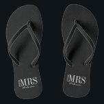 Future Mrs Bride Brautparty Flip Flops<br><div class="desc">Personalisieren Sie den benutzerdefinierten Text oben. Weitere Koordinierungsaufgaben finden Sie in unserer Sammlung "Für die Zukunft Frau".</div>