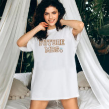 Future Mrs Bride, Verlobte, Bachelorette Oversized