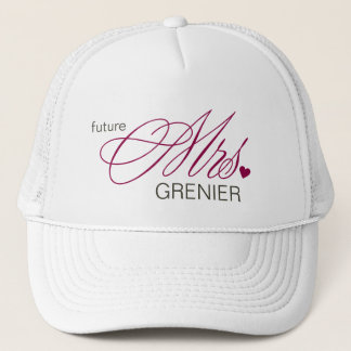 Future Mrs. Customizable Hat Truckerkappe