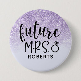 Future Mrs Lila Glitzer Button