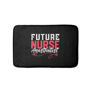 Future Nurse Anästhesist Shirt Badematte
