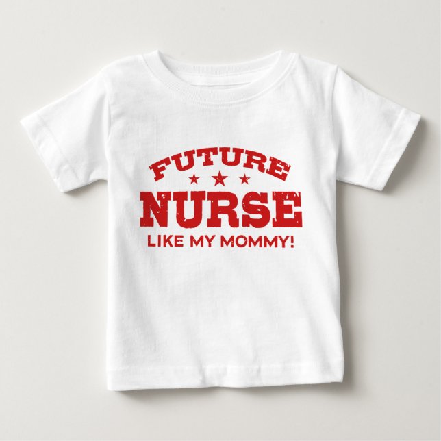 Future Nurse Baby T-shirt (Vorderseite)