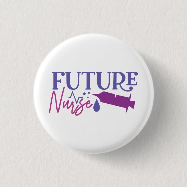 Future Nurse Button (Vorderseite)