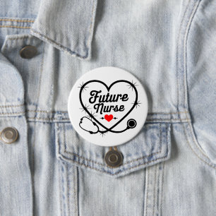 Future Nurse Button