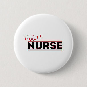 Future Nurse Button