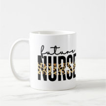 Future Nurse Cheetah Print Nurse in der Ausbildung