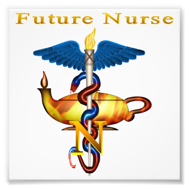 Future Nurse Fotodruck (Vorne)