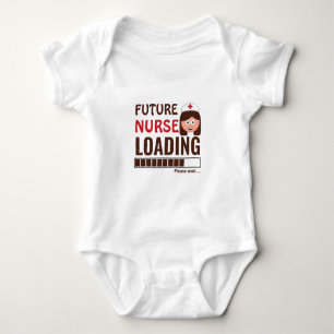 Future Nurse Loading Niedliche neugeborene Mode    Baby Strampler