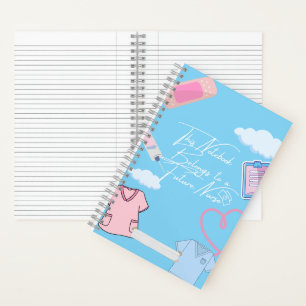 Future Nurse Notebook Notizbuch