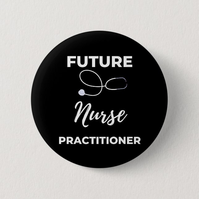 Future Nurse Practitioner Button (Vorderseite)
