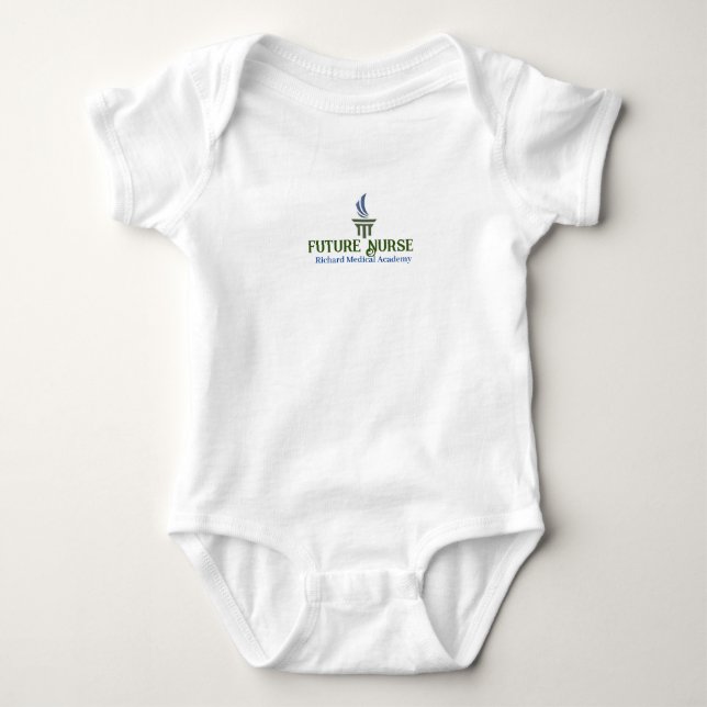 Future Nurse RMA Säugling Ein Stück Bodysuit Baby Strampler (Vorderseite)