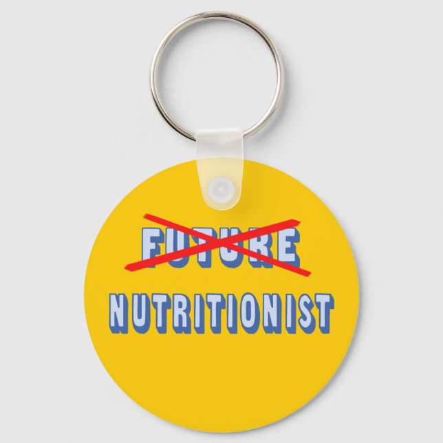 Future Nutritionist nicht mehr Schlüsselanhänger (Vorderseite)