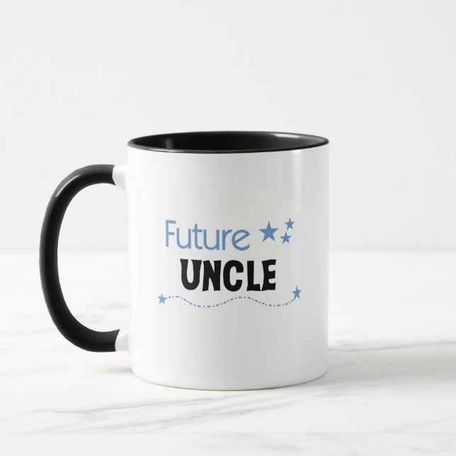 Future Oncle T - Shirt und Geschenke Tasse (Links)