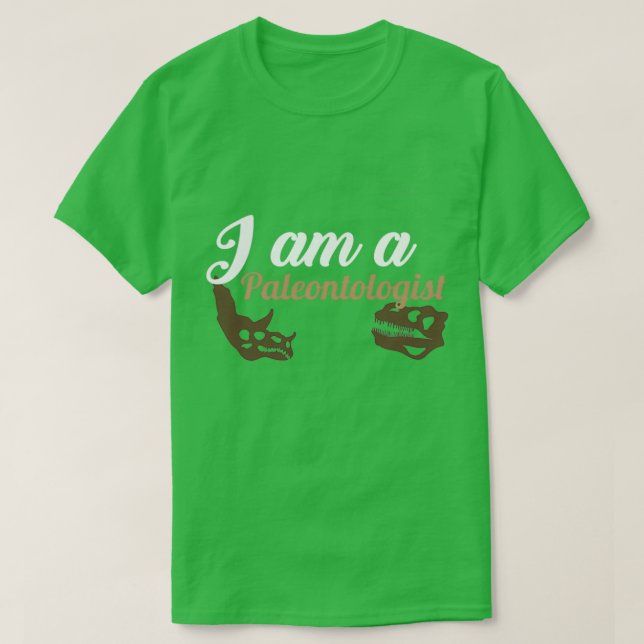 Future Paleontonlogist Educational Dinosaurs Fossi T-Shirt (Design vorne)