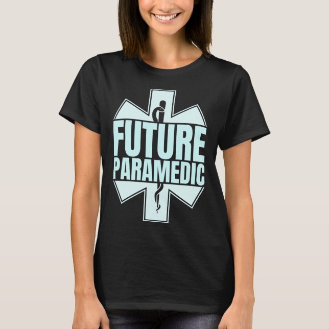 Future Paramedic First Aid EMT Medical Medicine EM T-Shirt (Vorderseite)