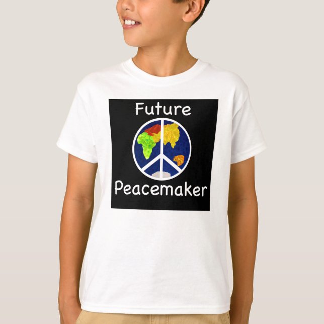 Future Peacemaker Children's Ringer-T - Shirt (Vorderseite)