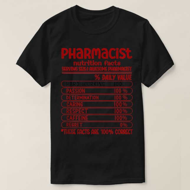 Future Pharmacist Gift of Pharmacy Doctor Graduat T-Shirt (Design vorne)