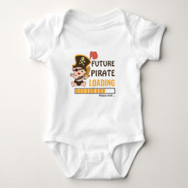 Future Pirate Loading | Niedliche Dusche Party Ges Baby Strampler