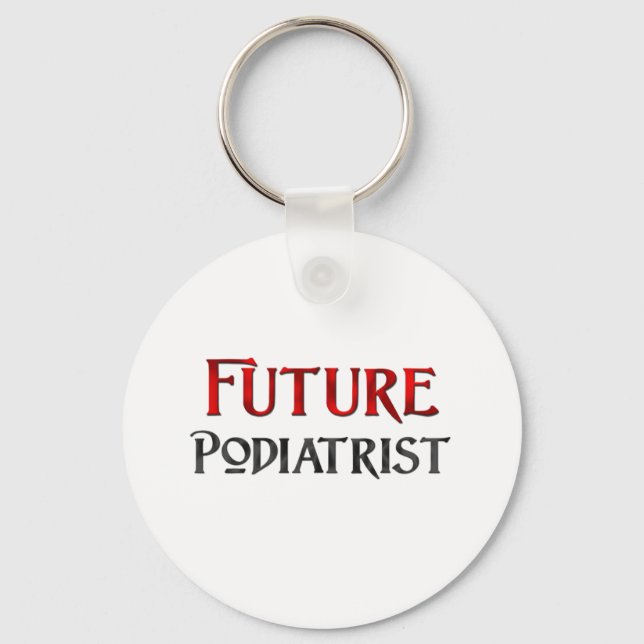 Future Podiatrist Schlüsselanhänger (Vorderseite)