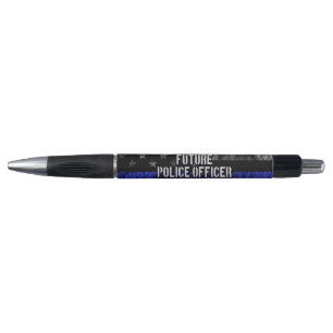 Future Police Officer Thin Blue Line störte Fl Kugelschreiber