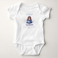 Future Quinceañera Baby Outfit - Blue Dress Gift