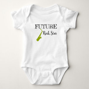 Future Rock Star Baby Bodysuit Strampler