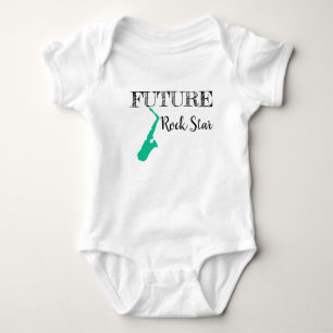 Future Rock Star Baby Bodysuit Strampler