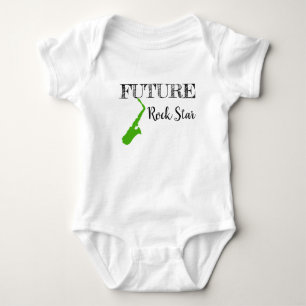 Future Rock Star Baby Bodysuit Strampler