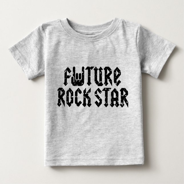 Future Rock Star Baby T-shirt (Vorderseite)