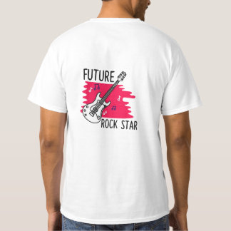 "Future Rock Star Graphic T - Shirt Design"