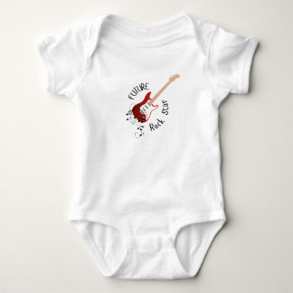 "Future Rock Star" Red Music Lovers Baby One Stück Strampler